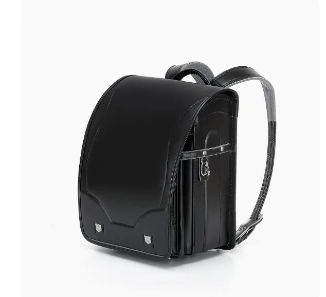 sac randoseru en cuir pu de style japonais pour enfants, sac à dos d'école primaire pour garçons et filles, sac à dos avec soutien de la colonne vertébrale