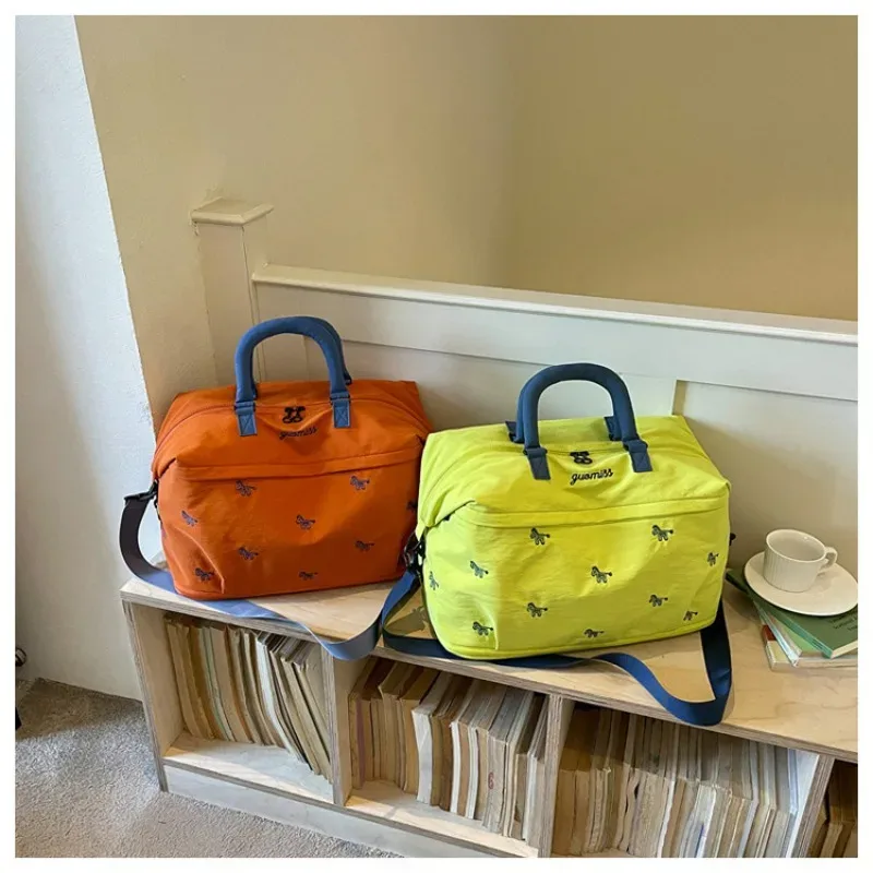 sac de voyage extensible avec compartiments séparés pour les articles secs et humides – sac de voyage de grande capacité, sac à main et sac de sport