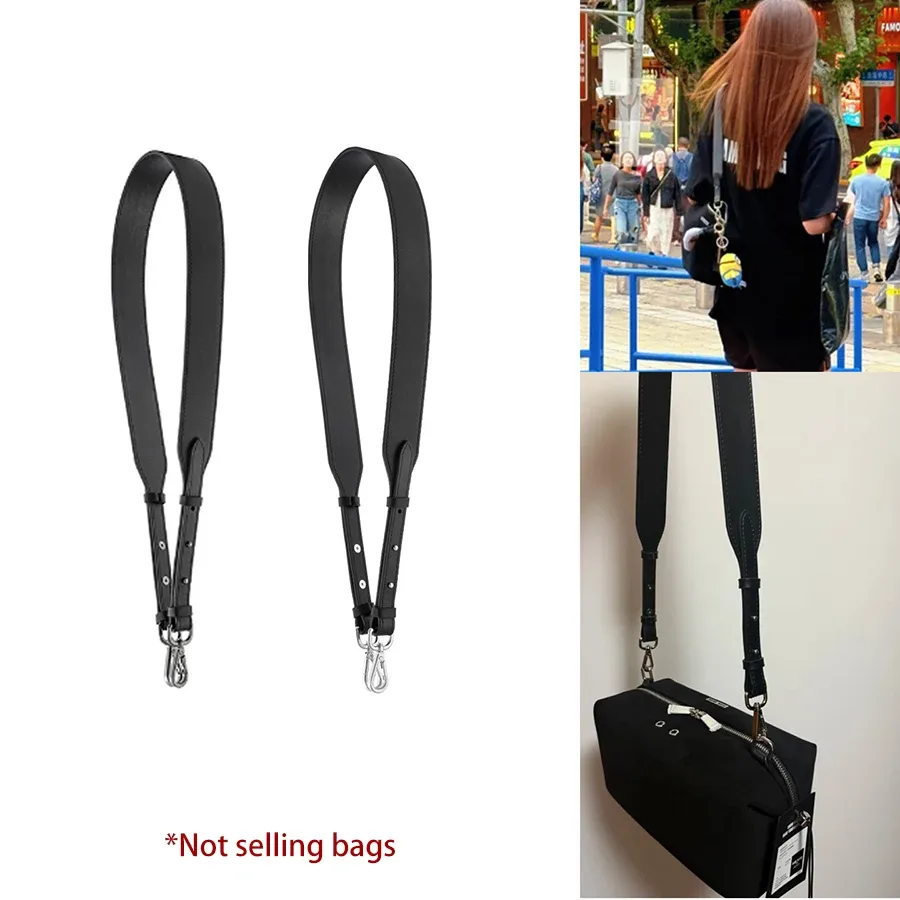 Sangles de sac en cuir de vachette pour femme, larges, en cuir véritable, pour sac à main, sac bandoulière, sac porté épaule, pièce de sac, sangle de rechange pour sac, sangle pour chaîne de sac