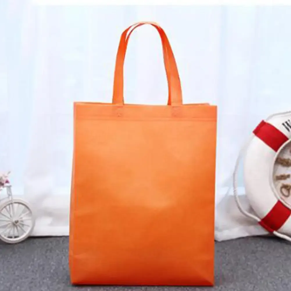 1 PC femmes pliable sac à provisions réutilisable Eco grand sac à main tissu Non-tissé sacs à bandoulière fourre-tout épicerie fourre-tout sacs pochette