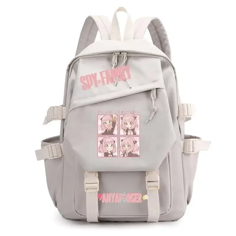 Anya Forger-Sac à dos pour ordinateur portable pour hommes et femmes, sacs d'école pour adolescents, capacité de voyage initié, Spy x Family, garçons et filles