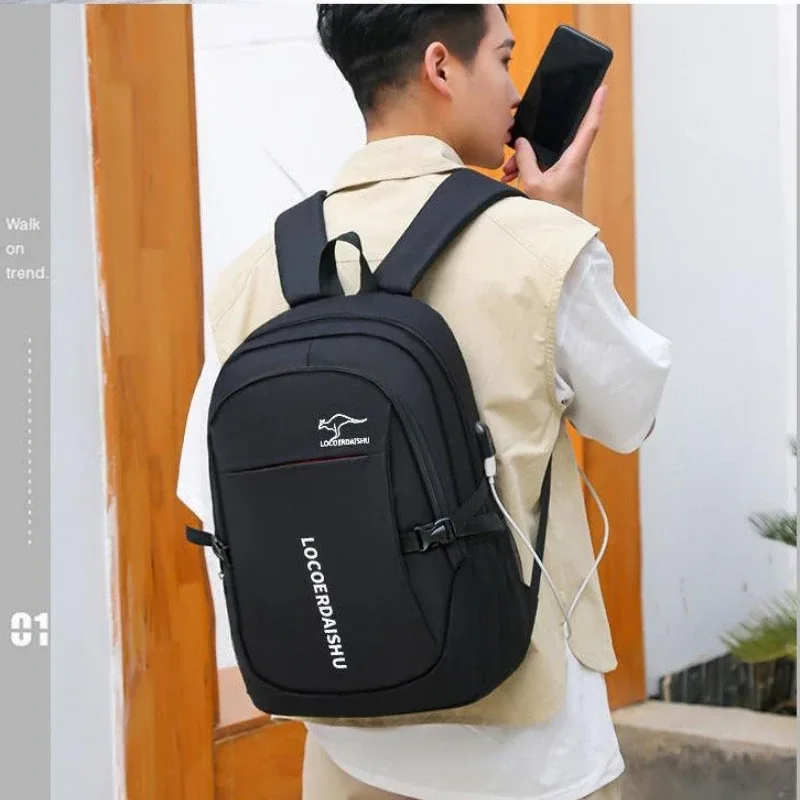 sacs à dos et cartables décontractés de voyage en plein air tendance de grande capacité pour hommes et femmes, sacs à dos de cabine d'avion