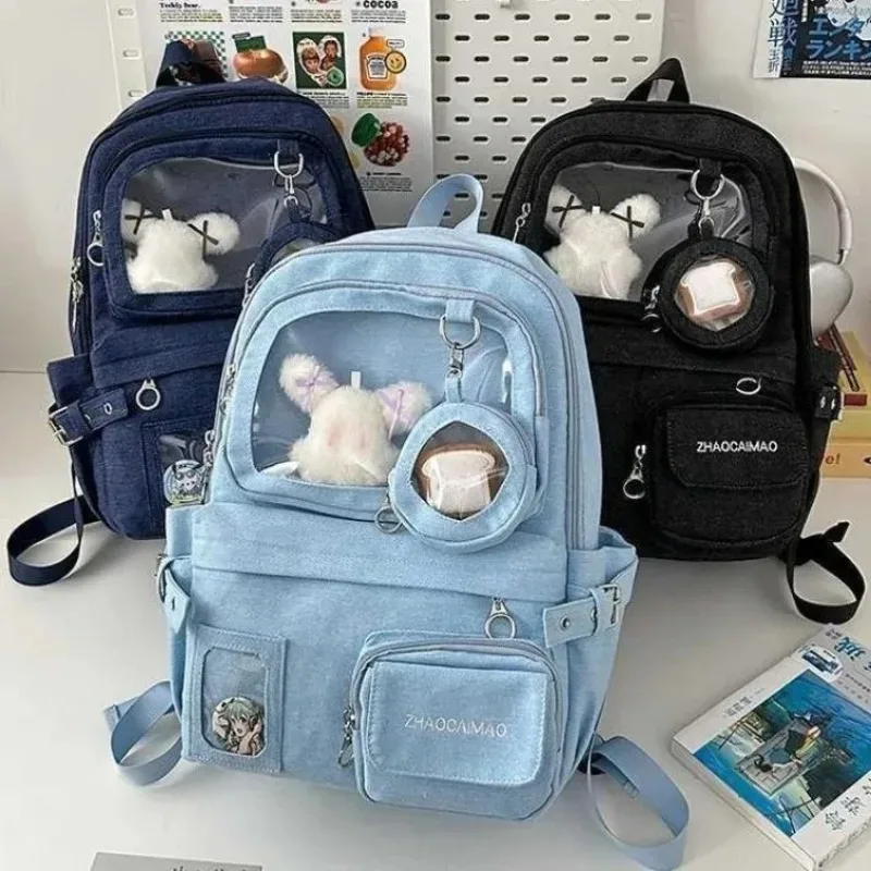 2026 Denim Ita Mochila haute capacité Mochilas Mujer étudiant sac à dos de trajet quotidien spacieux sac Durable nouveau Bolsa Feminina