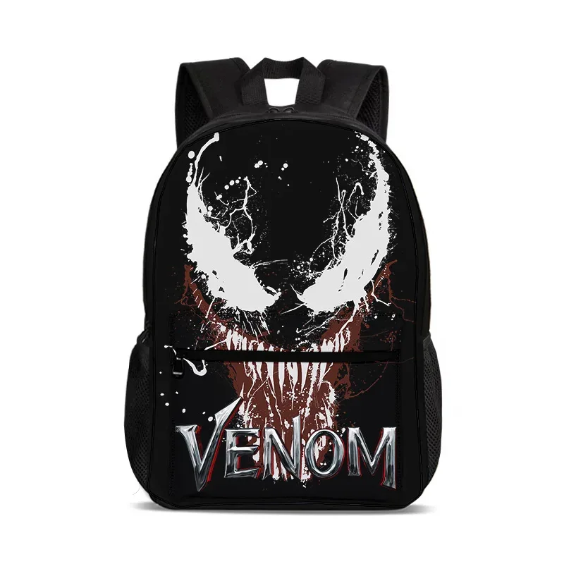 sac à dos venom school de grande capacité, sac à dos d'école à la mode, cadeau pour enfants, pratique et multifonctionnel