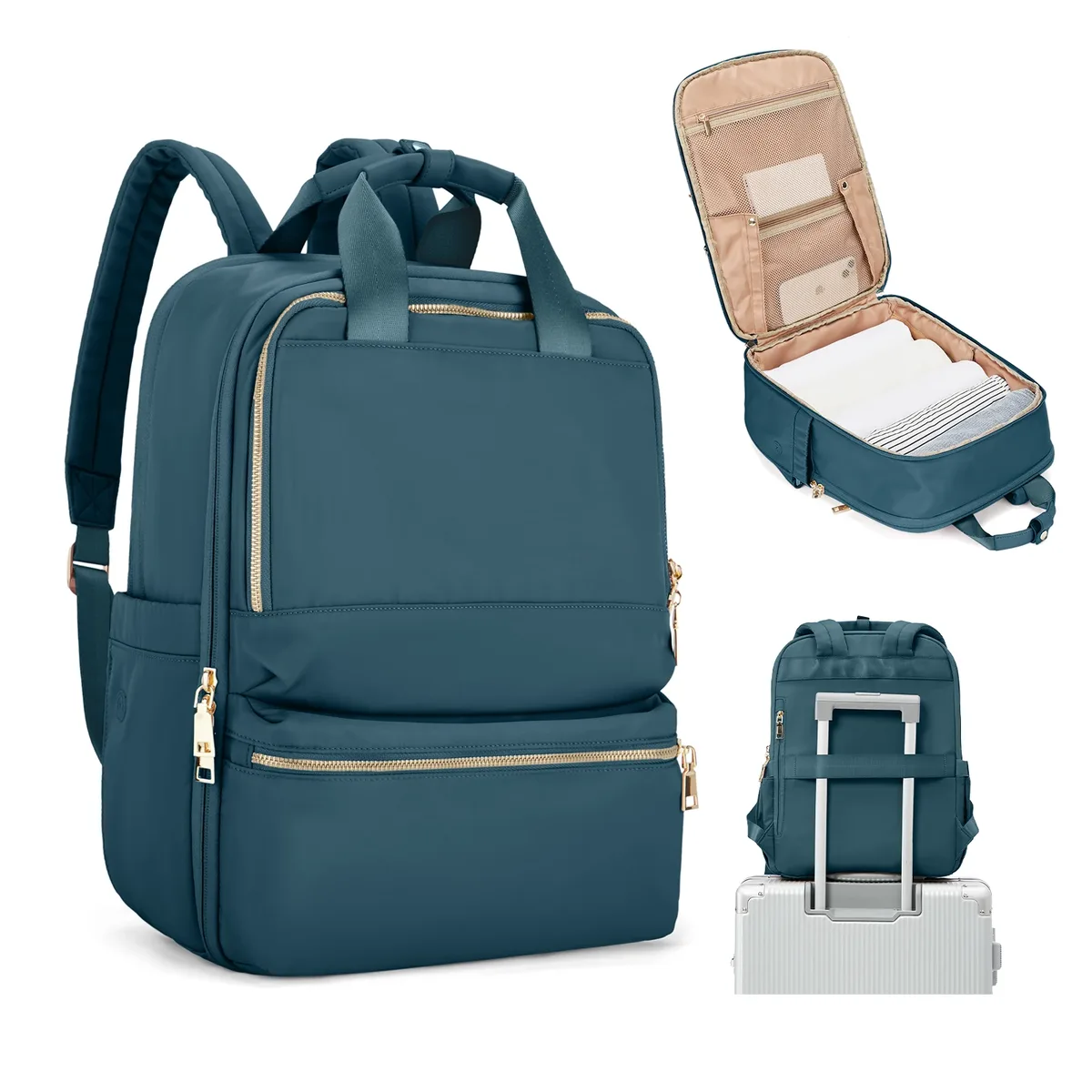 sac à dos pour femmes marque de luxe sacs à dos d'ordinateur portable d'université de grande capacité, sacs à main élégants de travail, sac à dos de voyage de cabine de vol pour hommes