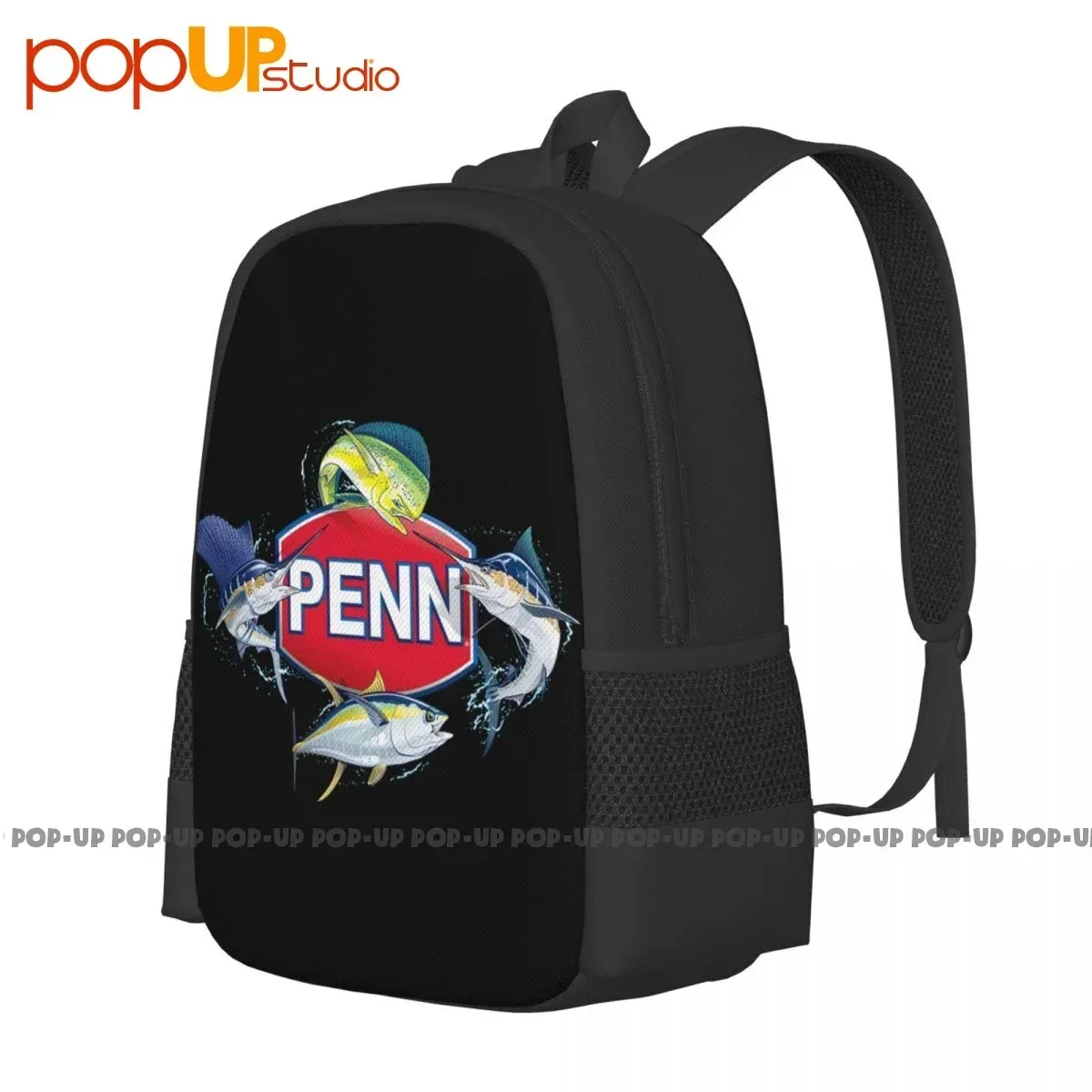 penn outils de pêche ligne moulinets tiges sac à dos grande capacité école art impression 3d sacs d'impression pour voyage