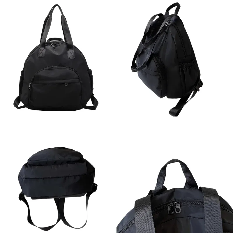 sac à dos de voyage en nylon pour femme, léger, antivol, multi-poches, sac à dos pour ordinateur portable, sac à dos scolaire pour l'université