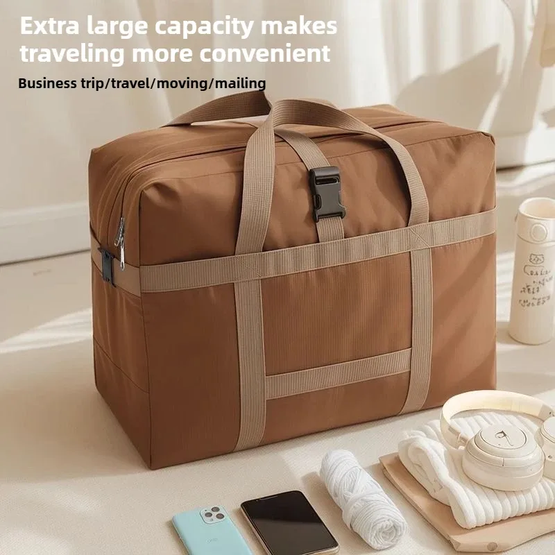 Sacs de voyage extra-larges pliables en Oxford, sacs de déménagement, bagages de soute pour avion, sacs de rangement imperméables et résistants à l'eau, très robustes
