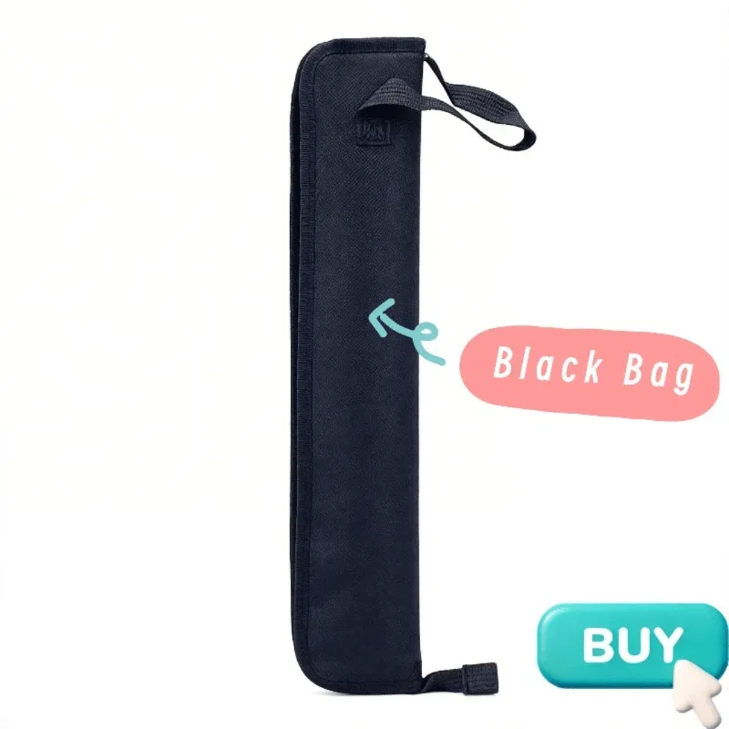 sac de rangement portable pour baguettes de batterie en tissu oxford, avec sangle d'épaule réglable, léger et facile à transporter pour les instruments de percussion