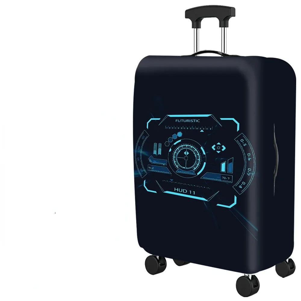 juste de protection élastique pour valise trolley, housse de bagage populaire, gril épais, anti-poussière, accessoires de voyage, étui de 18 à 30 pouces