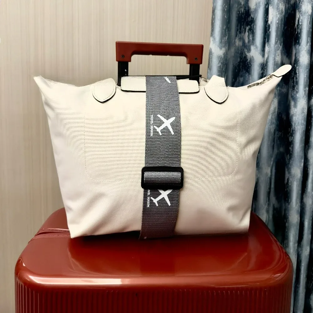 sangle fixe de bagage en nylon imprimé d'avion, sangle de bagage élastique réglable, ceintures de bagages, valise de sécurité de voyage, sangles de transport