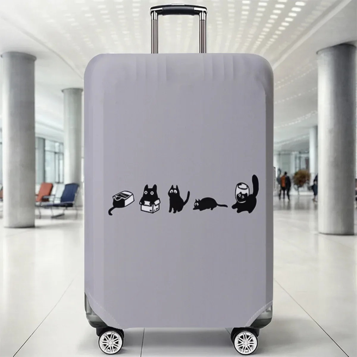 housse de protection pour bagages, élastique, imperméable, anti-poussière, pour valise de 18 à 32 pouces, accessoires de voyage