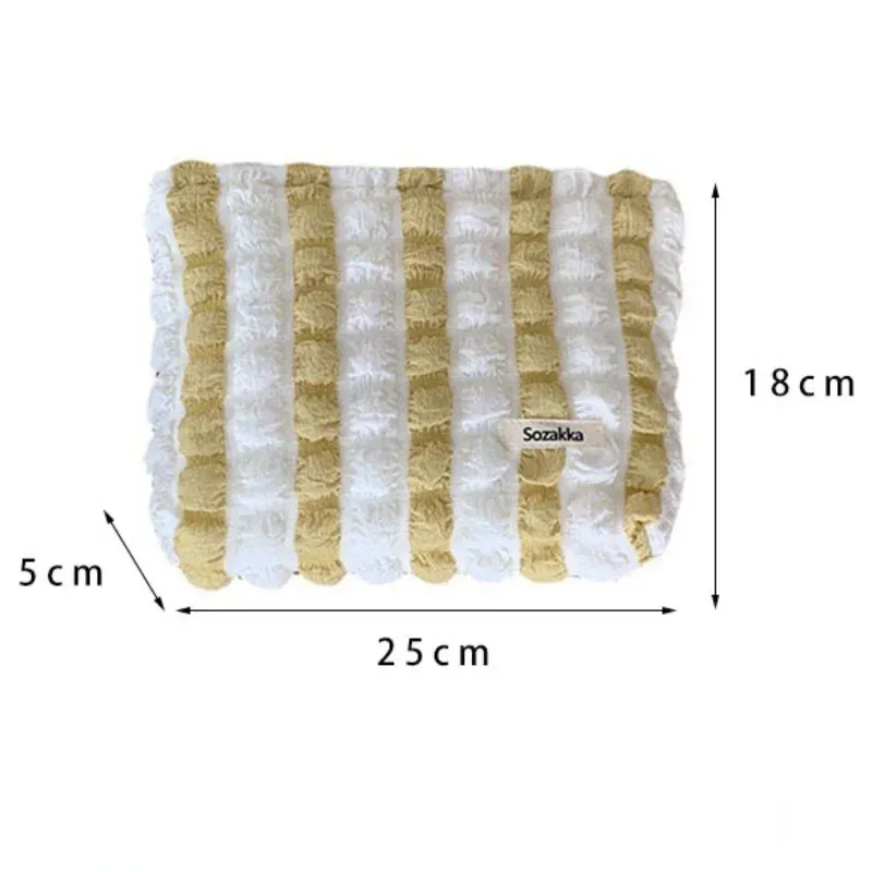 sac à cosmétiques couleur bonbon pour filles, mode coréenne, pochette de rangement de maquillage de grande capacité, sacs de maquillage à fermeture éclair, pochette rose, étui de beauté