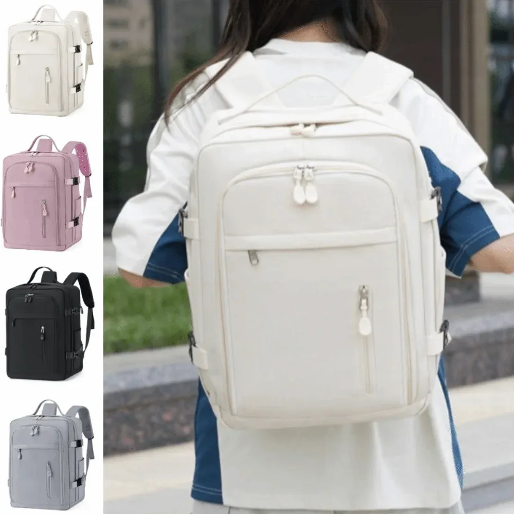 sac à dos de voyage grande capacité, haut de gamme, imperméable, pour ordinateur portable, multifonctionnel, durable, pour femmes