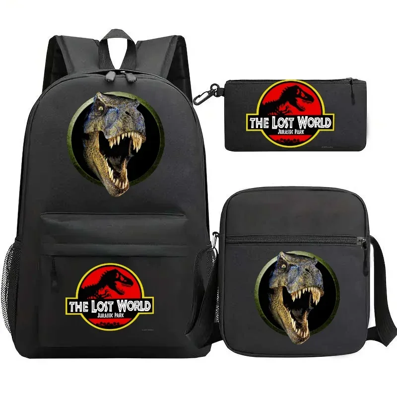 sacs à dos jurassic world park, sac à dos pour étudiants du premier cycle du secondaire, sac à dos de grande capacité pour adolescents, sac à dos de voyage décontracté pour ordinateur portable, mochilas