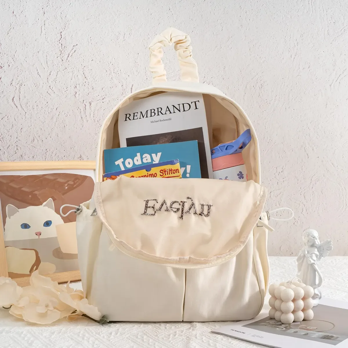 sac à dos personnalisé pour tout-petits, mignon, avec nœud, sac à dos de danse de ballet personnalisé avec nom, sac à livres pour cadeaux de classe de danse pour filles