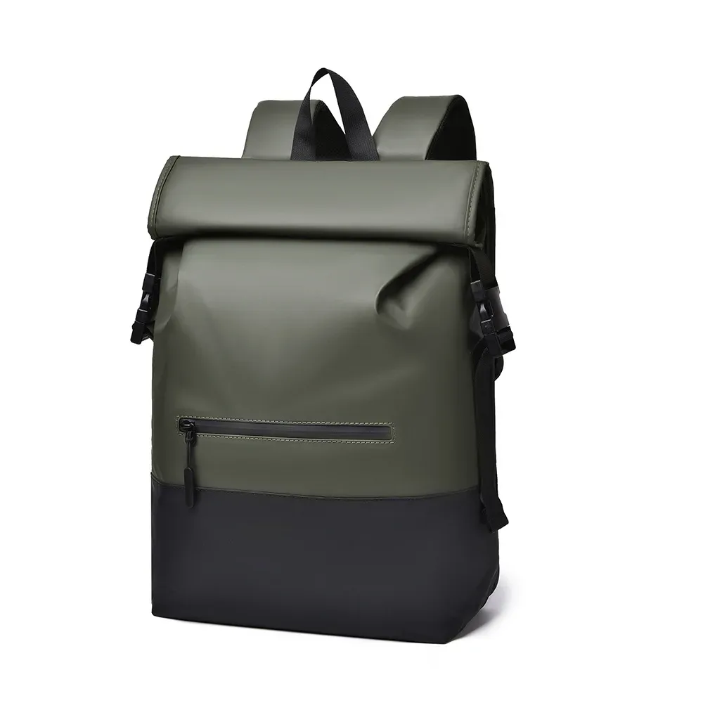 sac à dos de voyage de grande capacité pour hommes, pliable, à la mode, enroulable, pour loisirs en plein air, fonctionnel, vent, pour les déplacements