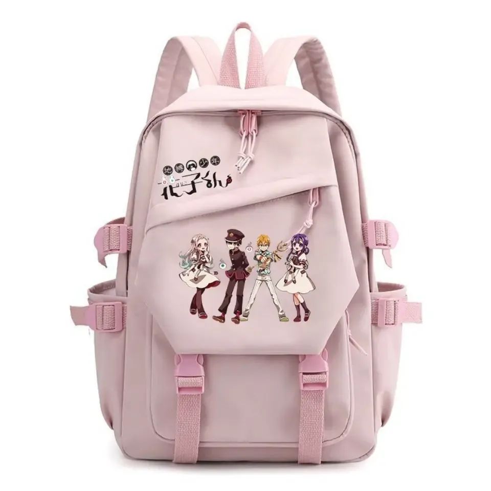 sac à dos hanako kun lié aux toilettes, sac d'école de dessin animé hanako yashiro nene minamoto kou, cartable de voyage pour étudiants de grande capacité