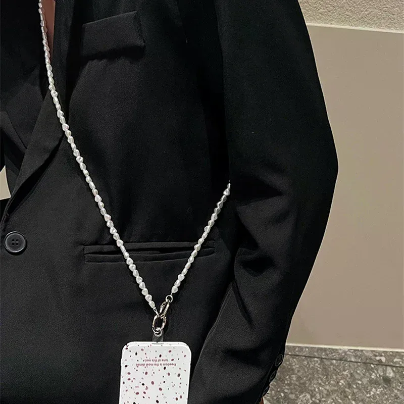 sac à bandoulière long de 120cm, accessoires, lanière de téléphone portable, chaîne de perles, sac à dos pour femmes, longue bandoulière, lanière anti-perte