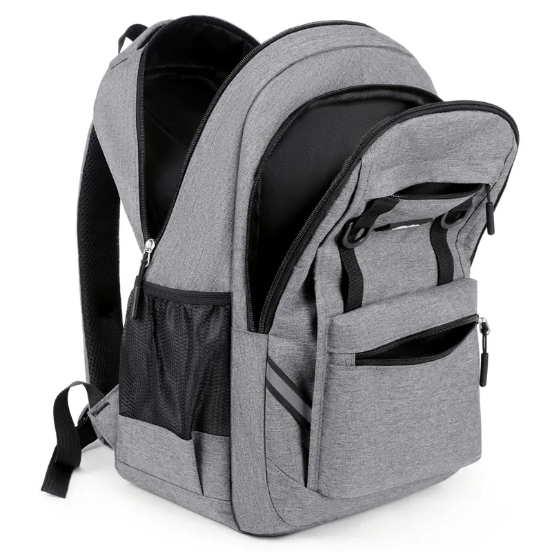 sac à dos multi-poches pour hommes et femmes – design spacieux et imperméable pour une école et les déplacements robustes