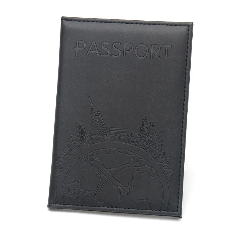 porte-passeport en cuir, étui pour passeport, porte-carte d'identité, porte-billets, accessoires de voyage