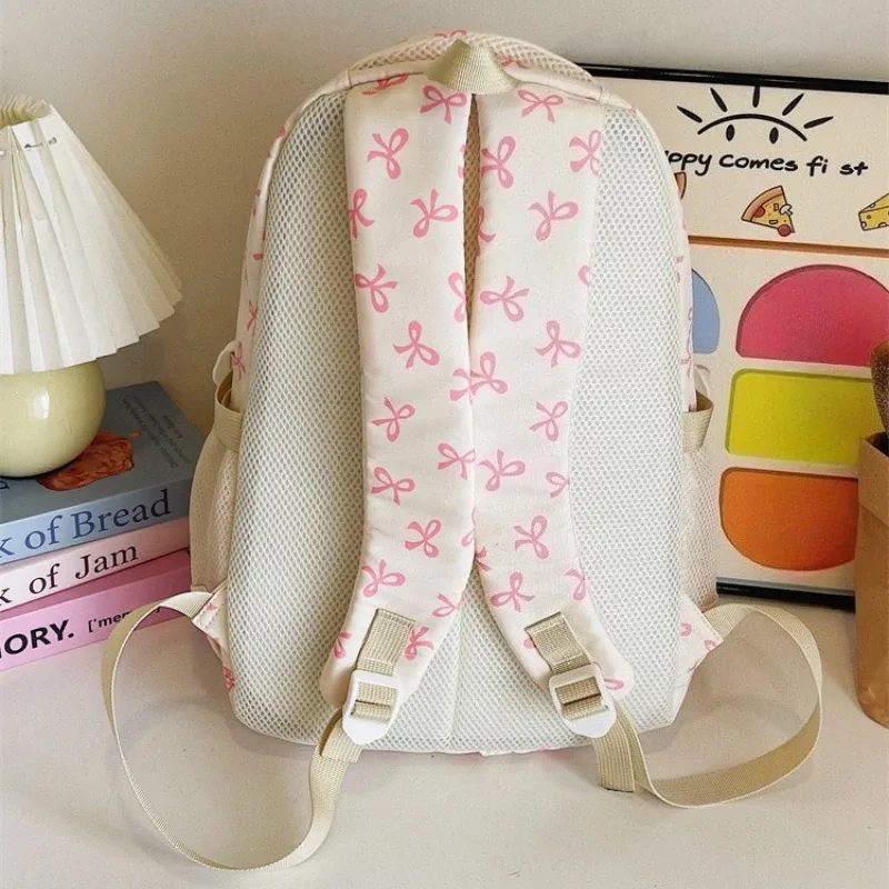 sac à dos fire garena pour l'école, pour adolescents, filles, unisexe, sac à dos de mode galaxy, grande capacité, en nylon, imprimé nœud, sac de voyage