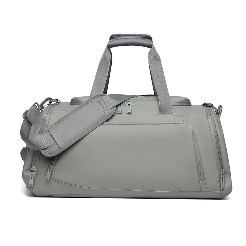 sac de voyage à séparation sec-humide, grande capacité, imperméable, sac de sport multifonctionnel, bagage à main pour hommes et femmes, sport et fitness