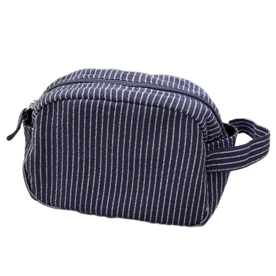 sac de rangement en tissu simple pour les voyages et les déplacements professionnels, trousse de toilette de grande capacité, trousse à maquillage à motifs de style décontracté, nouveau modèle