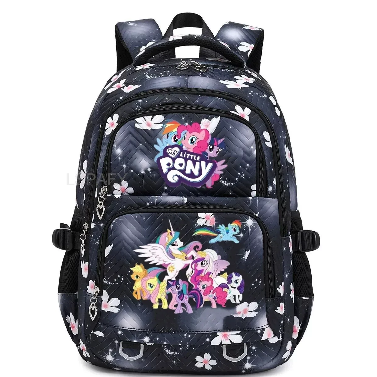 sacs d'école my little pony pour filles et garçons, sacs à dos pour étudiants et adolescents, sac à dos pour ordinateur portable, cadeau d'anniversaire, sacs à dos décontractés à carreaux pour femmes, pour les voyages