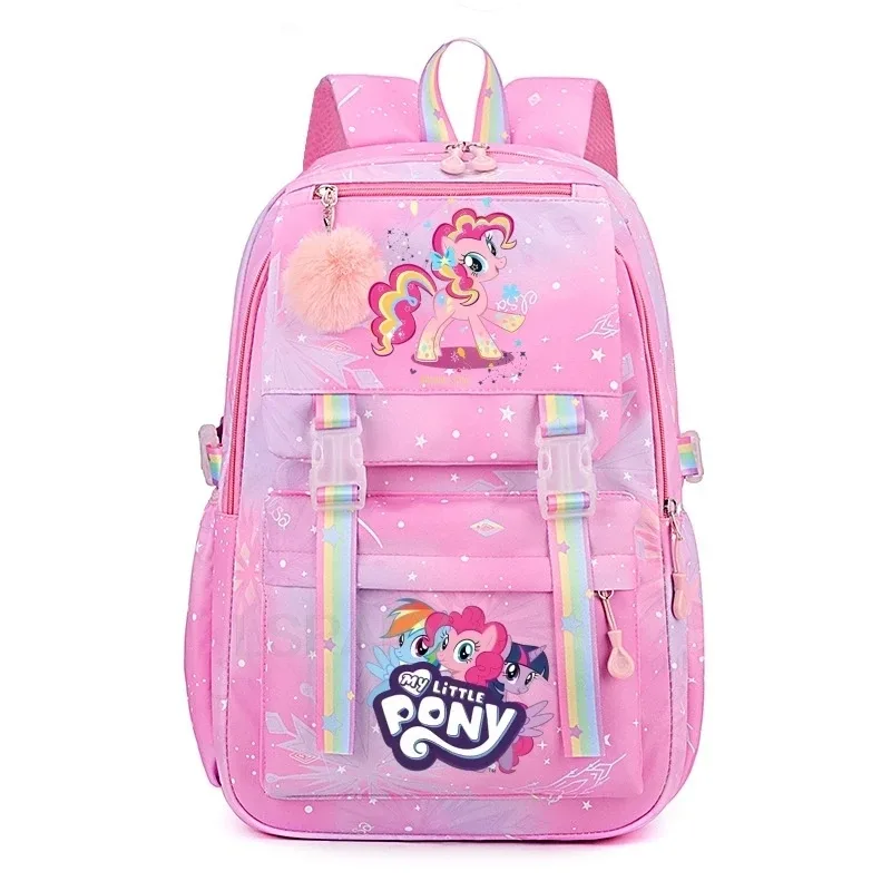 sac à dos my little pony pour femmes, garçons et filles, sac à livres, sac à dos de dessin animé kawaii pour étudiants et adolescents, mochila, cadeau d'anniversaire