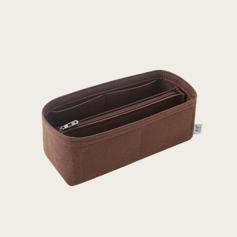 organisateur de sac en feutre couleur personnalisée pour sac de voyage lv city keepall 25 nano xs - accessoire pour bagages et sacs