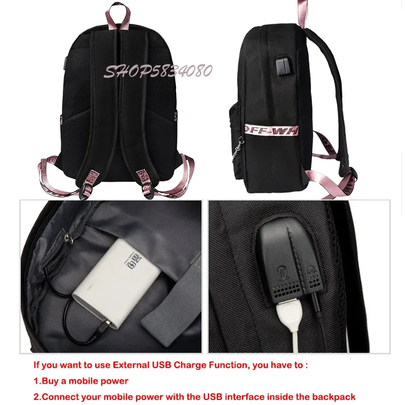 personnalisez votre logo image sac à dos pour adolescents sacs d'école pochette d'ordinateur usb charge sac de voyage sac a dos mochilas para hombre