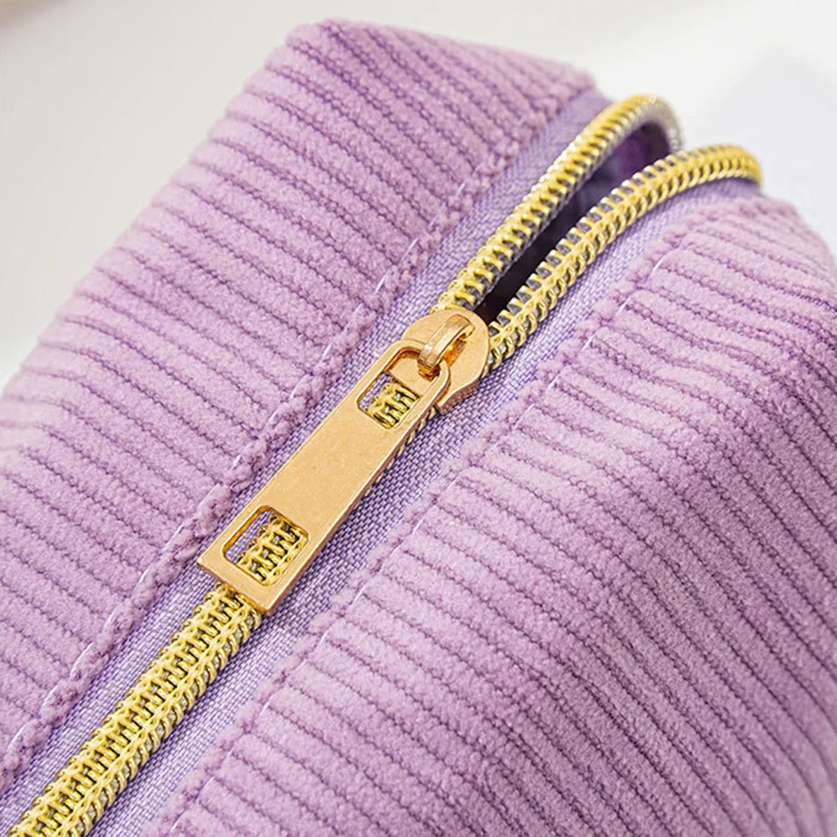 sac à cosmétiques portable en velours côtelé, grande capacité, sac de voyage pour maquillage, trousse de toilette portable pour femmes et filles, rangement multifonctionnel