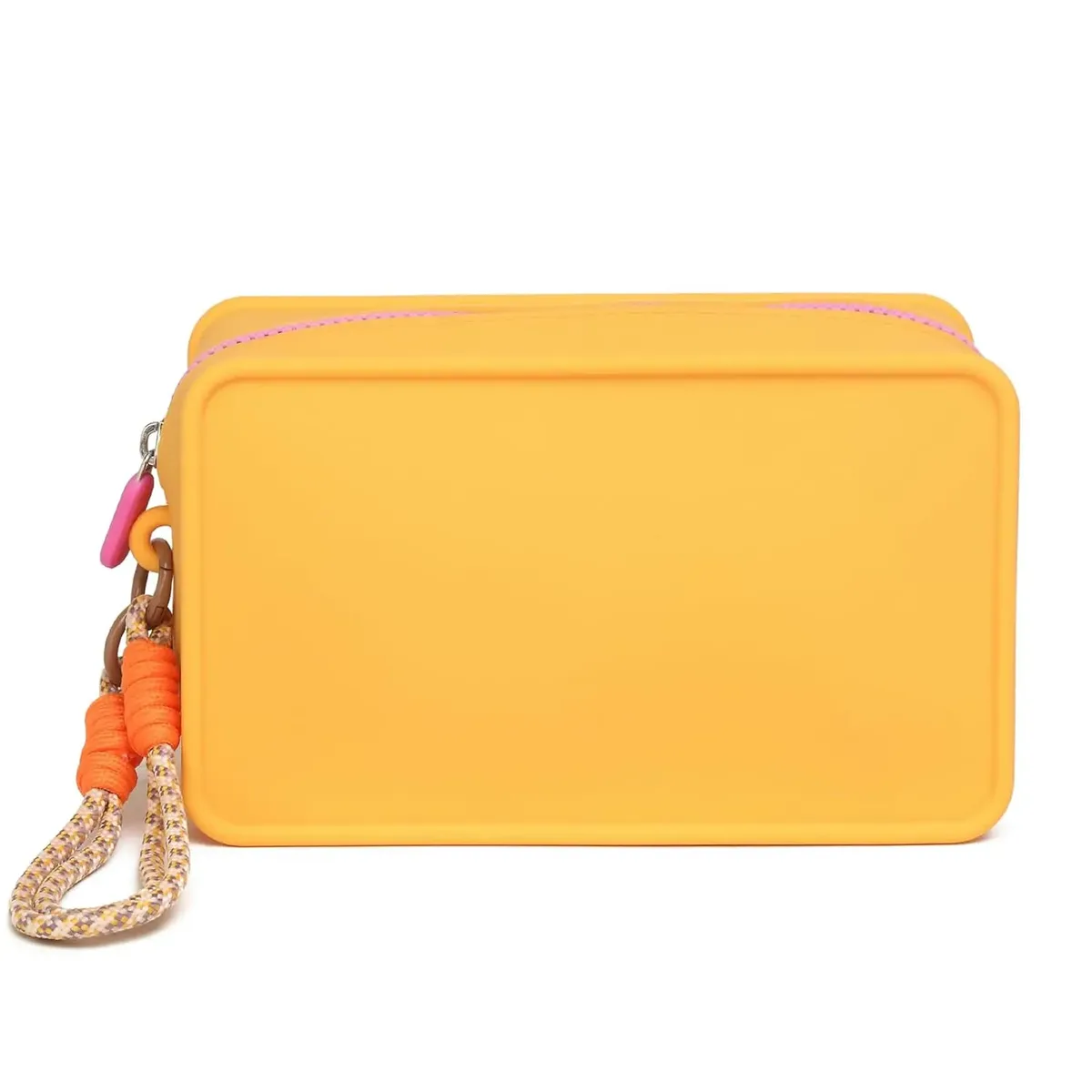 trousse de maquillage de voyage en silicone, pochette de maquillage de grande capacité, sac de rangement de maquillage de voyage, trousse de toilette étanche, cosmétique portable