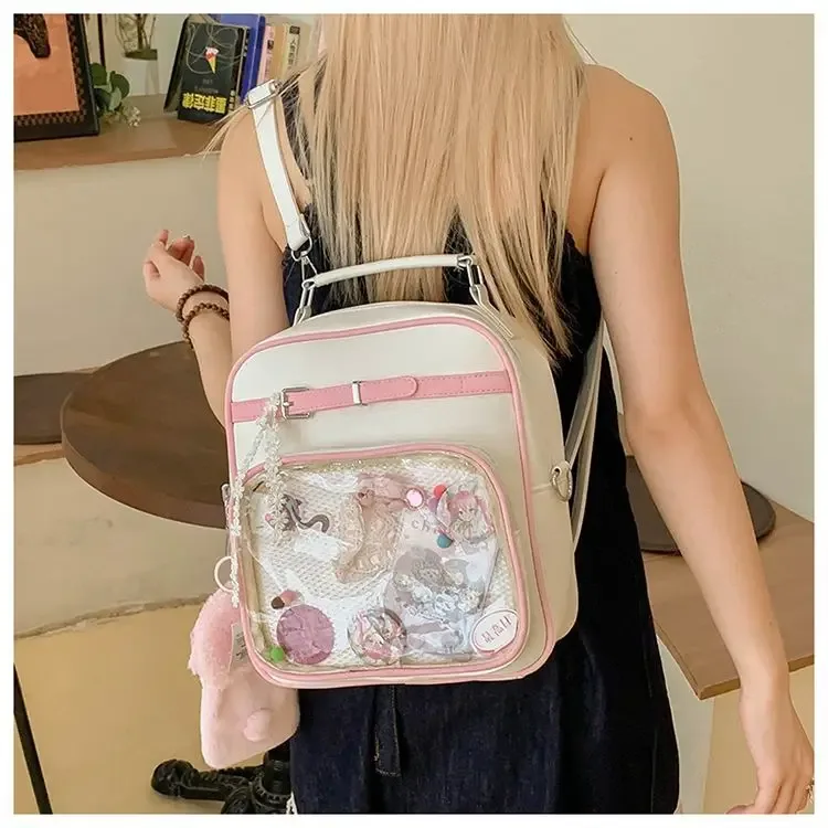 nouveau femmes mode sac à dos décontracté style preppy une épaule bandoulière sac à main original niche design fille ulzzang ita sac
