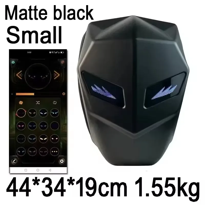sac à dos intelligent rechargeable avec écran led, motif dynamique personnalisé via l'application, lumière bluetooth rgb, sac à dos tendance pour les voyages et l'école