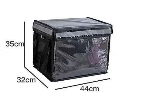 48l sac à dos refroidisseur sac thermo déjeuner pique-nique boîte isolé sac de glace fraîche voiture frais livraison de nourriture sacs thermiques réfrigérateur