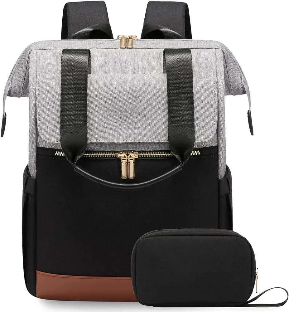 nouveau sac à dos polyvalent et simple pour femme, idéal pour les voyages transfrontaliers, grande capacité, couleur crème