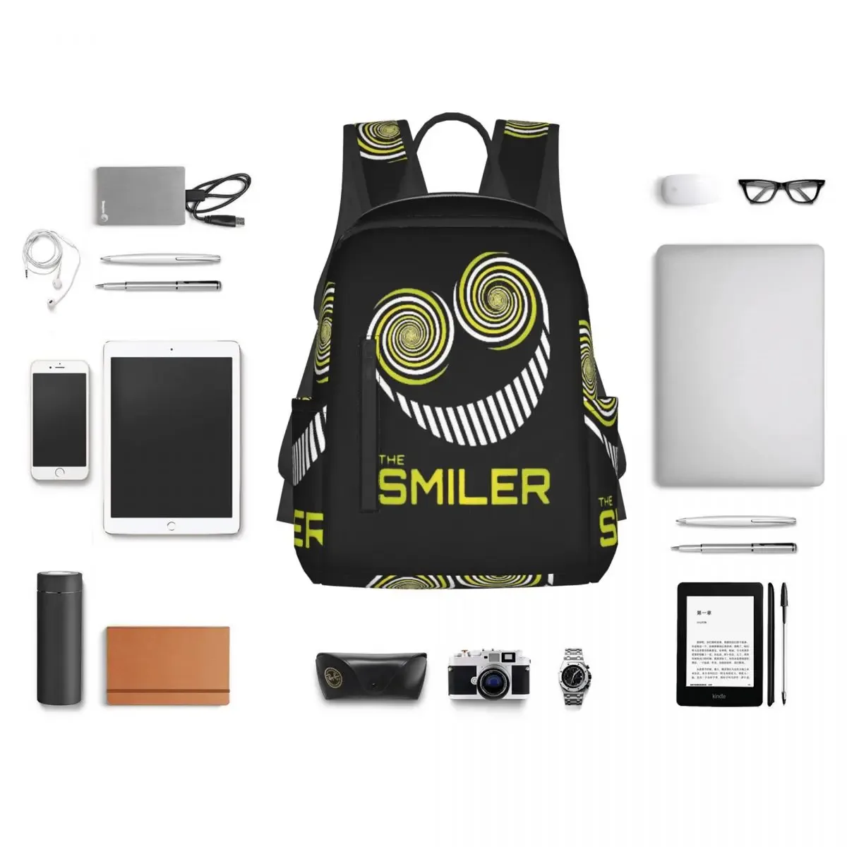 the smiler alton towers merch uk active backpack daypack sac à dos de grande capacité pour enfants, sac d'école, sacs à bandoulière pour hommes et femmes