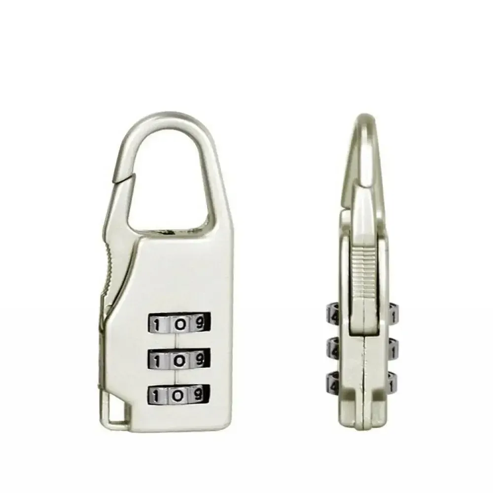 mini cadenas à bagages pour sac à dos, bloc sécurisé, serrure de valise, 3-251