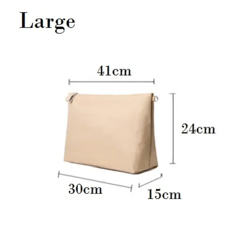 sac d'insertion de organisateur en nylon pour femmes, sac de maquillage de voyage, sacs d'insertion de maquillage multifonctionnels de voyage