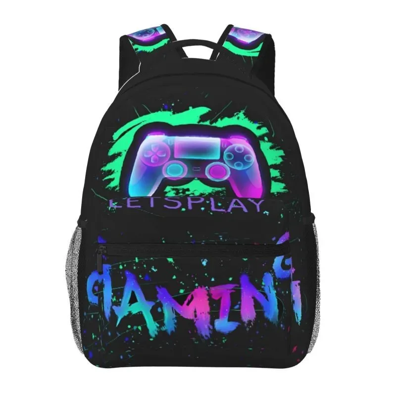 sacs à dos pour manettes de jeu pour garçons/filles, meilleurs cadeaux pour enfants, sacs pour ordinateur portable à dessin animé 2d, cartable pour adolescents, loisirs en plein air