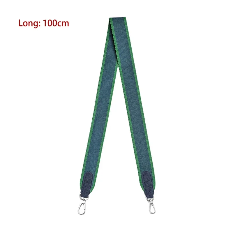 élargissement toile tissé large bandoulière sac fourre-tout ceinture sac à bandoulière sangle pour h boîte à déjeuner toile sac à main accessoires
