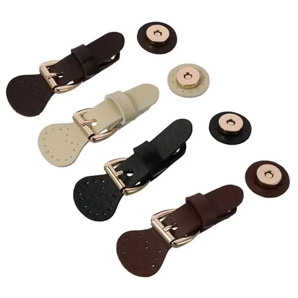 1 pièces sac boucle serrure peau de vache sac coudre sur fermeture à pression sac loquet avec bouton en alliage de fer pour sac à main sac à bandoulière sac à main bricolage fabrication