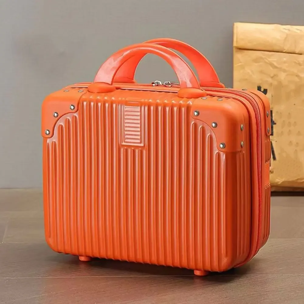 ventes flash : valise de voyage 14 pouces, mini trousse de maquillage, organiseur de voyage, valise cabine pour femmes