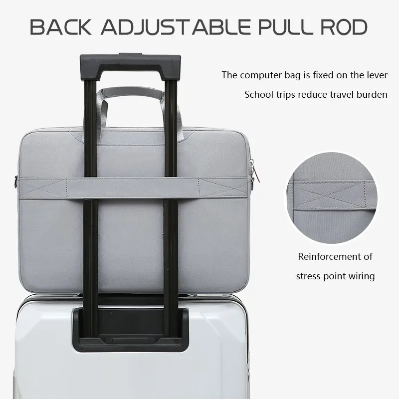 sac pour ordinateur portable personnalisé avec logo 13/14/15 pouces, étui de protection pour ordinateur, sac de travail portable, motif de nom photo imprimé