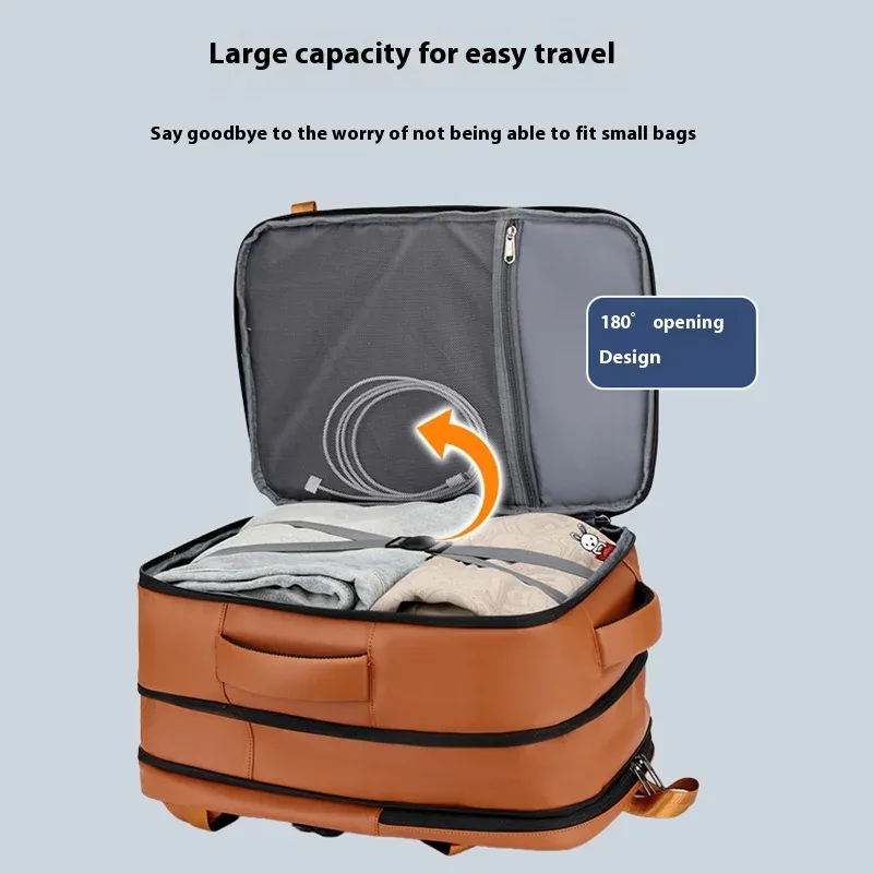 sac à dos pour ordinateur portable, extensible, imperméable, décontracté et professionnel, 15,6 pouces, grande capacité, pour les voyages