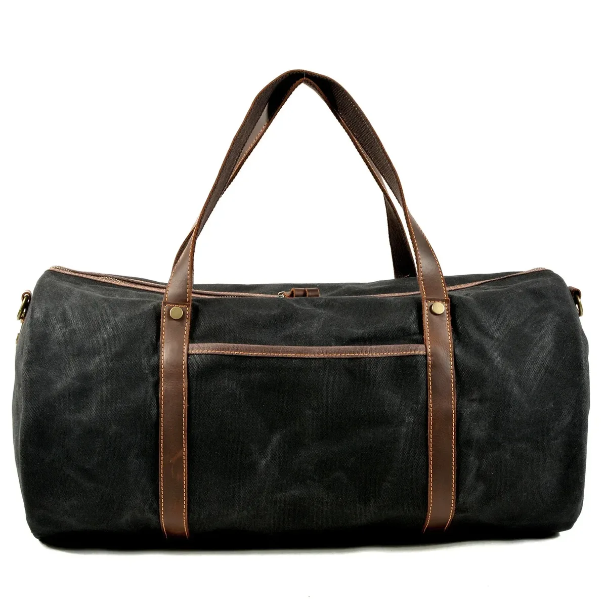 sac de voyage pliant rétro de grande capacité, sac à bandoulière portable étanche pour fitness en plein air
