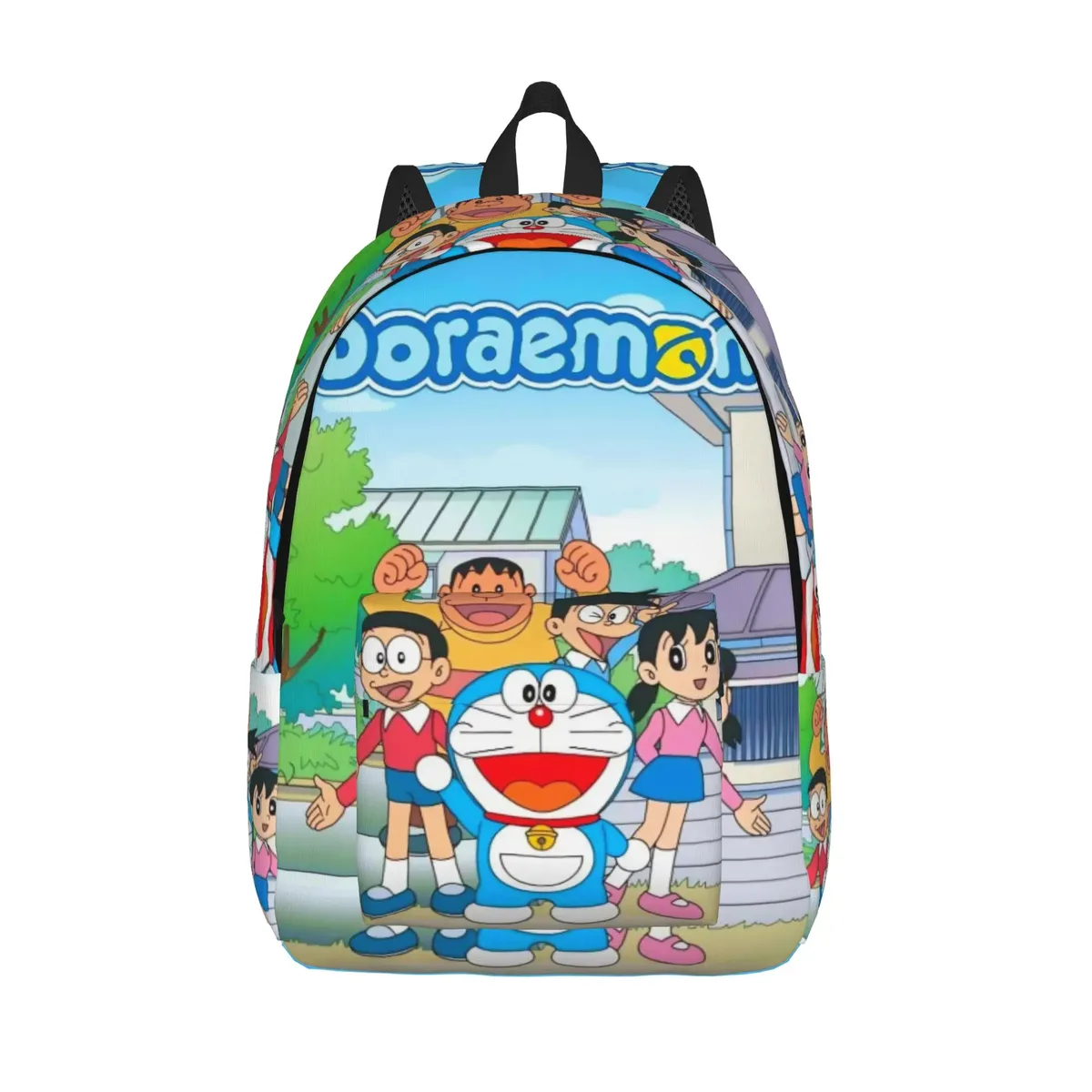 sac à dos doraemons blue cats cat cool pour l'extérieur, lycée, randonnée, voyage, sac à dos pour hommes et femmes, sac à bandoulière pour ordinateur portable