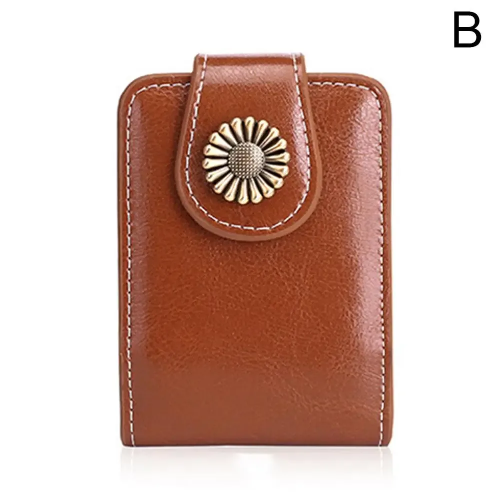 mini sac à rouge à lèvres portable avec miroir, petit sac à cosmétiques avec bouton, mallette de rangement de maquillage pour femmes
